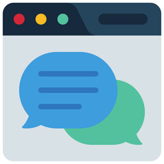 Website Messages Icon