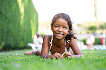 Charming girl portrait