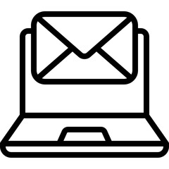 Laptop Email Icon