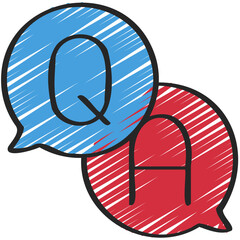 Q And A Messages Icon