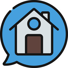 House Message Icon