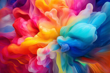 Dive into the kaleidoscope of colors in a breathtaking gradient, each hue brought to life by the HD...