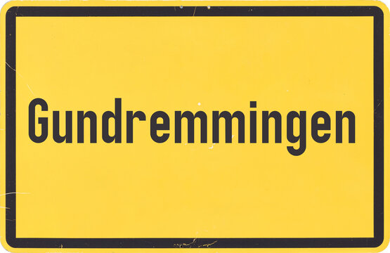 Ortsschild Gundremmingen