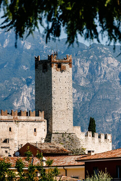 The Scaliger Castle fortress 