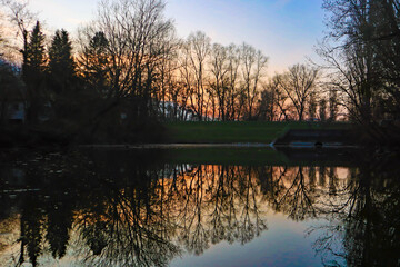 Altrhein bei Karlsruhe