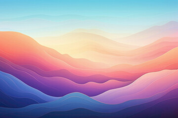 Captivating gradient backgrounds creating a sense of depth and dimension with their subtle color...