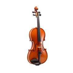Violin isolated on transparent background