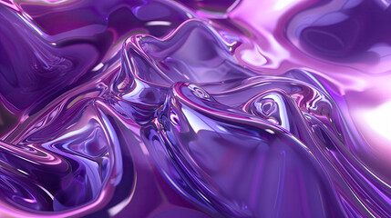 Fototapeta premium Texture Purple Scene, Purple Light Background, Liquid Fluide Refraction, Purple Sky, Chromatic Aberation Reflection