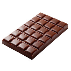 Obraz premium Chocolate bar. isolated on transparent background.