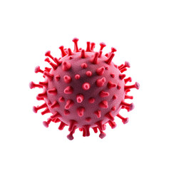 Virus isolated on transparent background