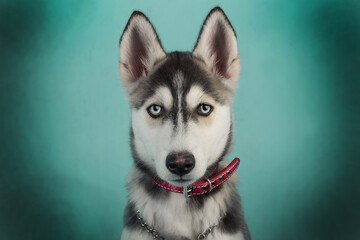 Beautiful Husky Dog