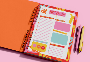 Creative Daily Planner Layout