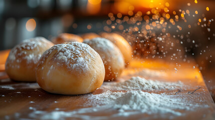 dough for pizza or bread