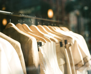 Clothing in a Store Window