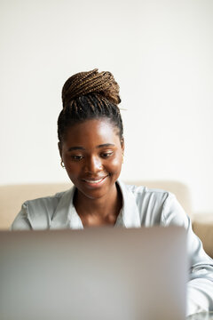 Woman Working From Home 