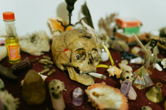 Mystical Witchcraft Altar
