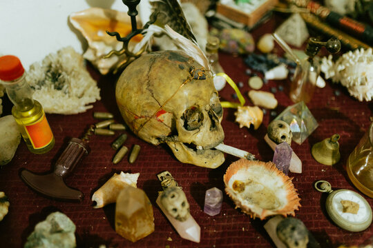 Mystical Witchcraft Altar
