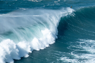 Hotspot for big wave surfing