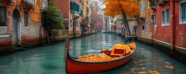 Foto op Canvas Gondola boat on the Canal of Venice © photo for everything