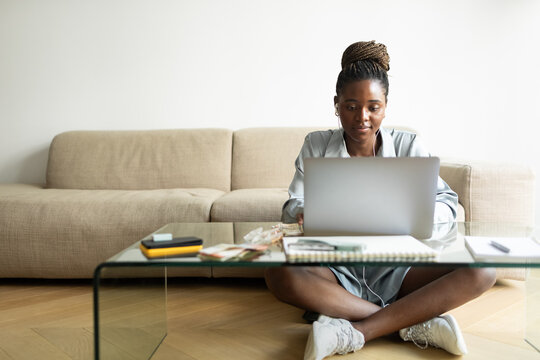 Woman Working From Home 