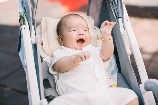 laughing Asian Baby