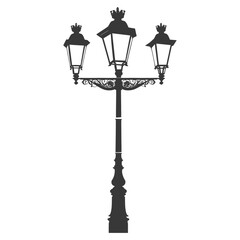 Silhouette Park lamp black color only