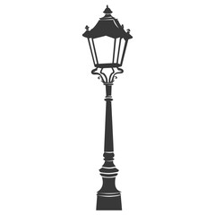 Silhouette Park lamp black color only