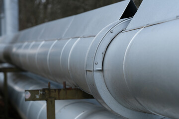 Rohrleitungen zur Fernw&auml;rmeversorgung