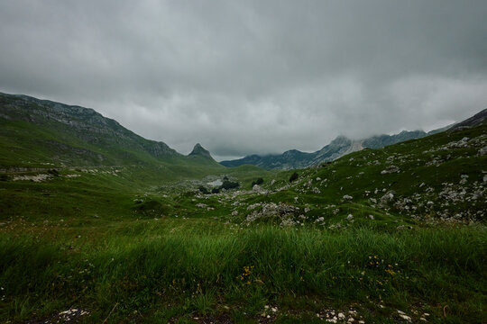 Mountain rocky valley