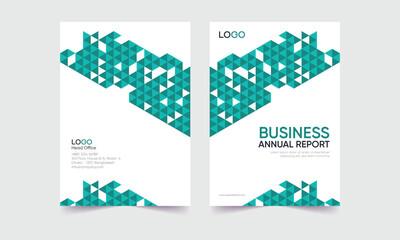geometric brochure cover layout. editorial cover layout. brochure cover layout. print