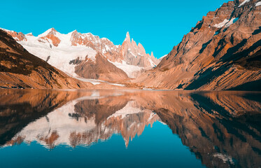 Fototapeta na wymiar Argentina Patagonia Fitz Roy