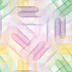 geometric design vector seamless pattern