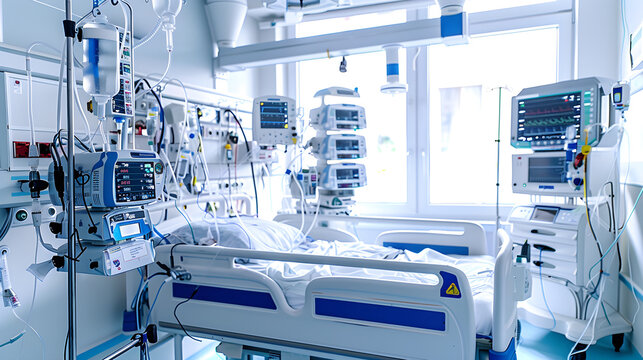 advanced mri or ct scan medical diagnosis machine at hospital lab