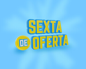 3D stamp with the words 