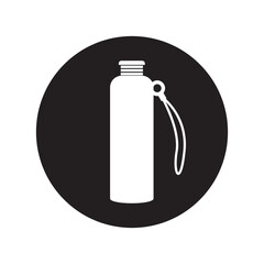 Drinking water bottle icon