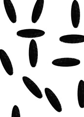 Dots hand-drawn geometric original pencil pattern illustration bold black grey doodle shapes abstract high quality line contour strokes stamp curve white isolated