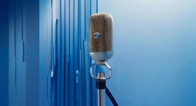 Microphone Melodies: Crafting the Perfect Podcasting Banner