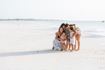 Women Laughing on Holbox Beach