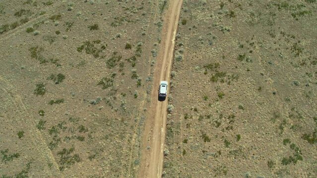 Native American Reservation Dirt Road