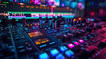 Obraz premium Cloud based video editing platform for professional content creators