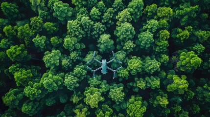 Drone based reforestation efforts