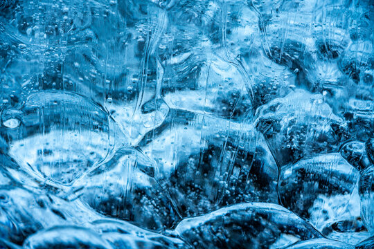 Abstract Dark Ice Patterns