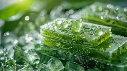 Bioplastics made from algae for packaging materials