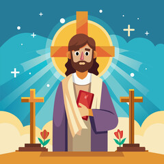 Good Friday Vector Design And Background 
