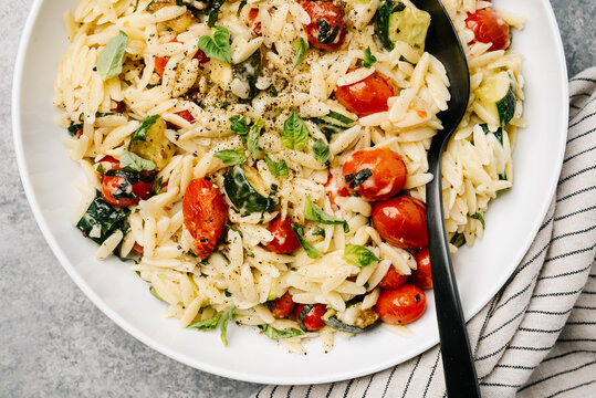 Orzo Veggie Salad