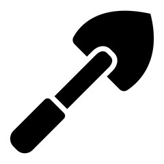 Shovel tools icon
