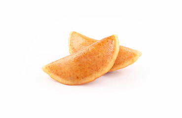 qatayef Ramadan Traditional Sweets on white background