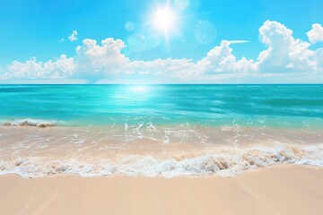 one of the most beautiful beach sand scenes is from a tropical sea view beach