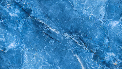 luxury Italian blue stone pattern background. blue stone texture background with beautiful soft mineral veins. indigo marble natural pattern for background, exotic abstract limestone.