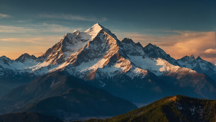 Stunning Landscapes: Snow-Capped Mountains